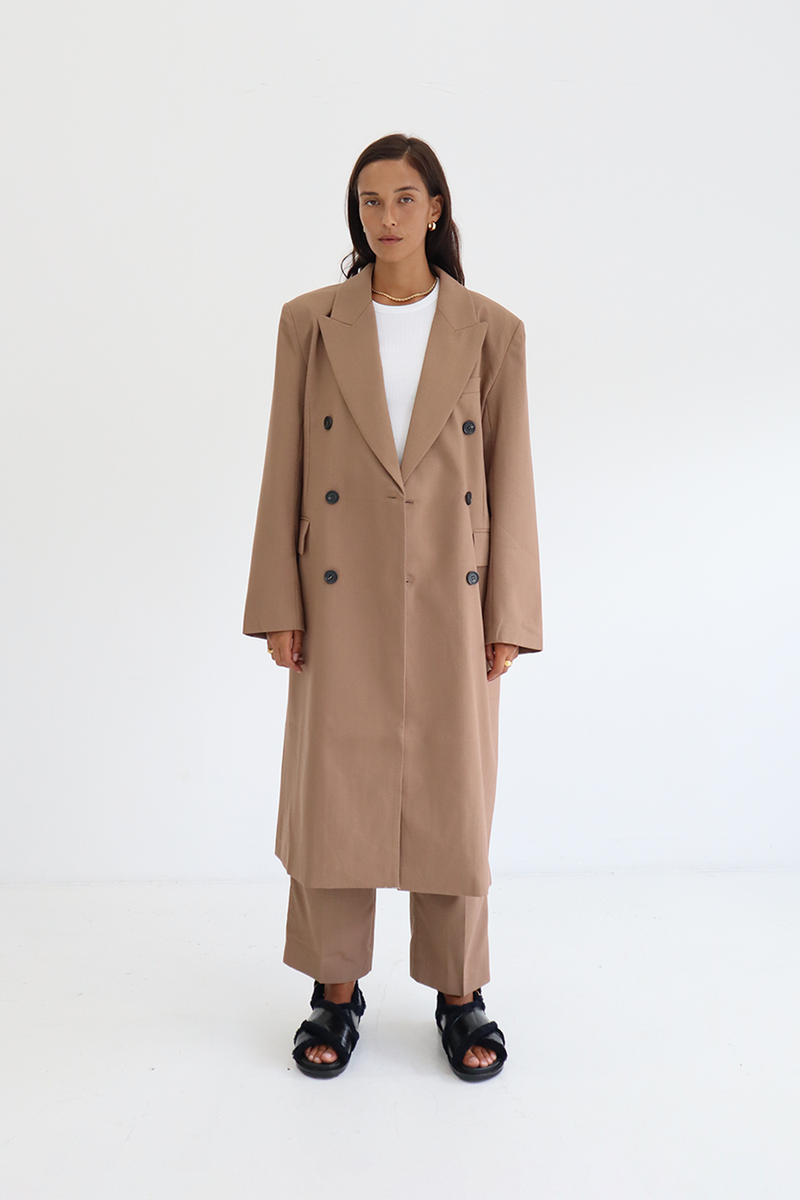 Carmen Coat - Brown