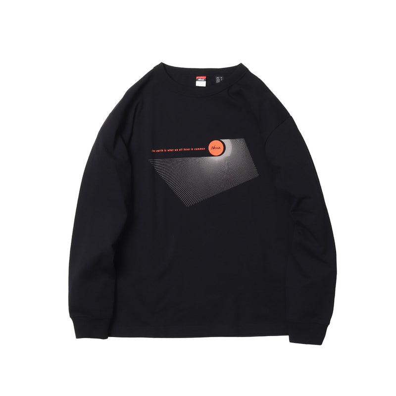 Eco Hybrid Shining Energy LS Tee - Black