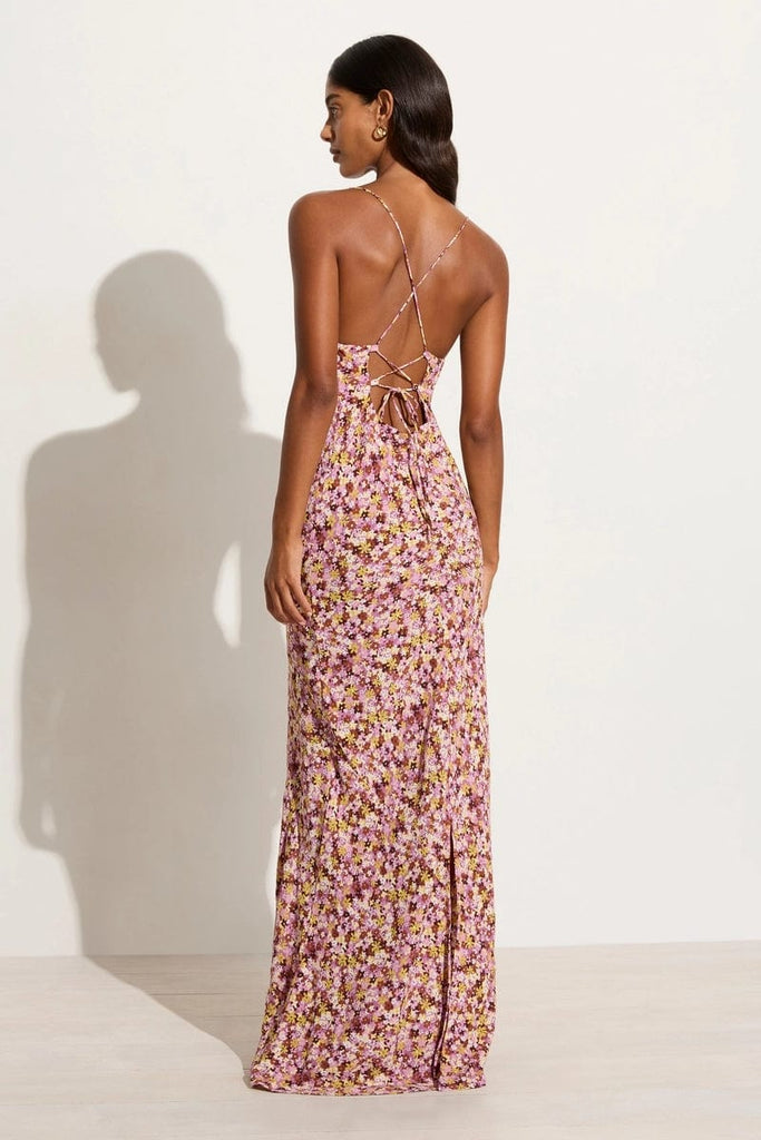 Lusia Maxi Dress - Cala Nika Floral – Freudian Kicks