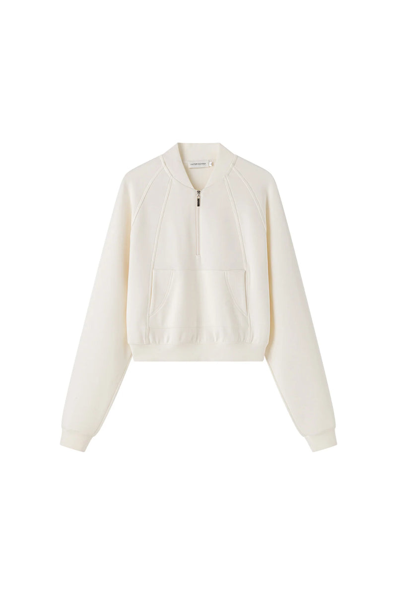 Eloa Jersey Sweater - White