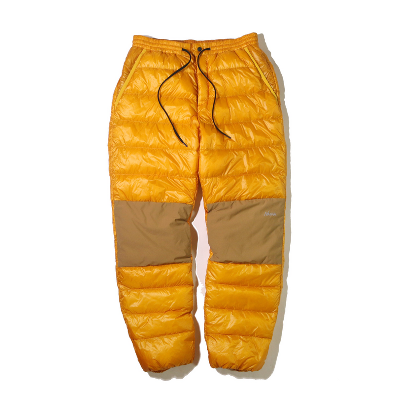 Mountain Lodge Down Pants - Yellow