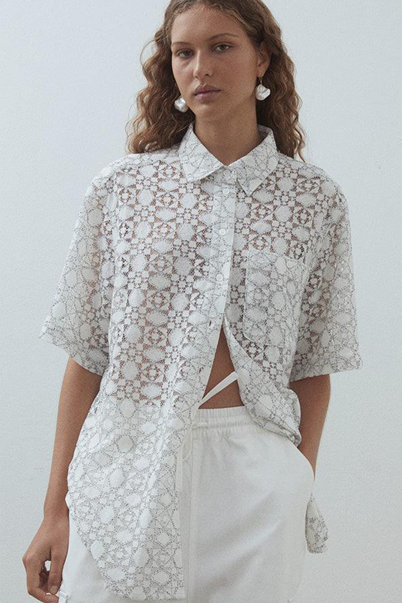 Saskia Shirt - White