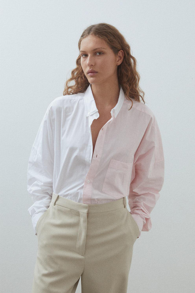 Henrietta Shirt - Pink/White