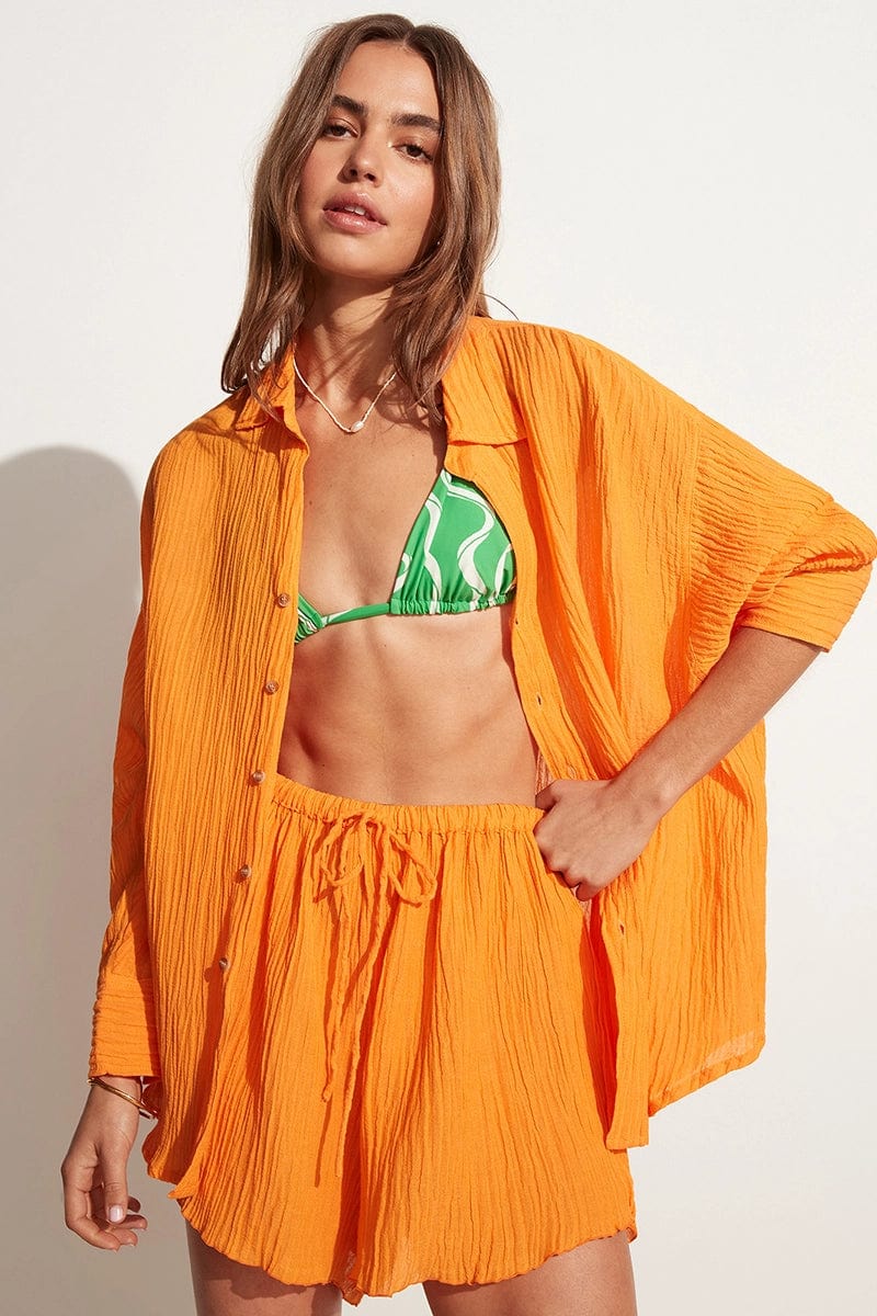 Solar Shirt - Tangerine