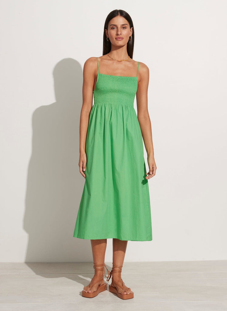 Bryssa Midi Dress - Green