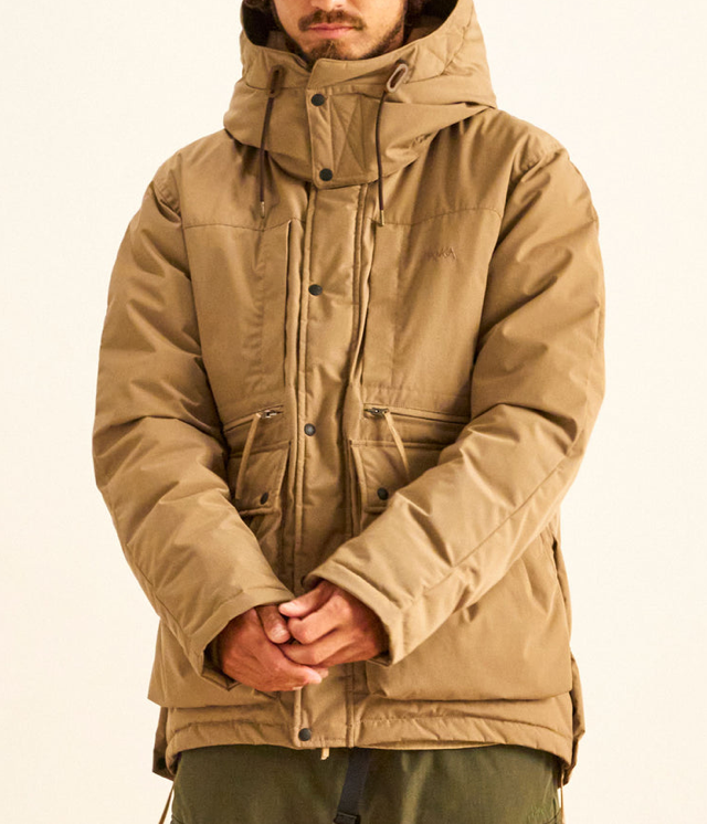 Takibi Down Jacket - Beige – Freudian Kicks