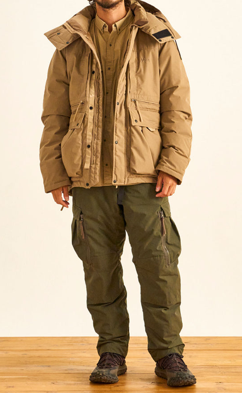Takibi Down Jacket - Beige – Freudian Kicks