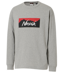 Eco Hybrid Box Logo L/S Tee - Grey – Freudian Kicks