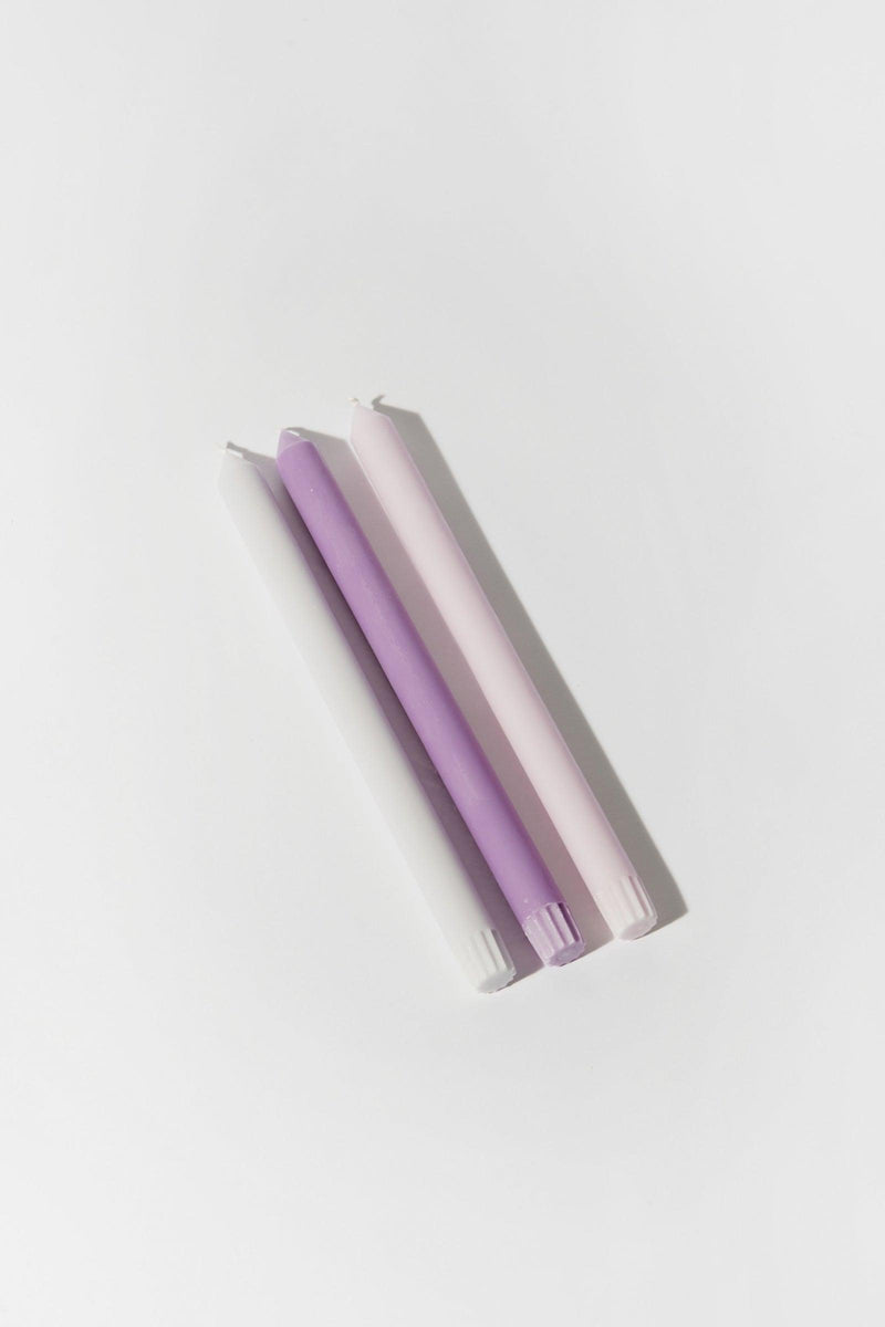 Aeyre Home - Tapered Candle Set - Lilac - Freudian Kicks