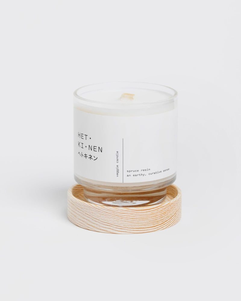 Hetkinen - Veggie Candle Spruce Resin - Freudian Kicks