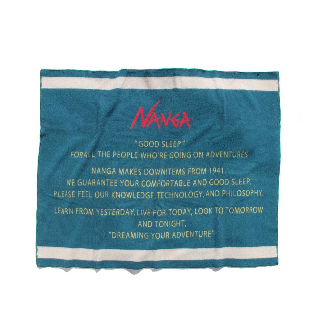 Nanga - Nanga Traditional Blanket - GreenGrey - Freudian Kicks